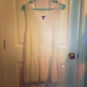 White Chiffon Dress